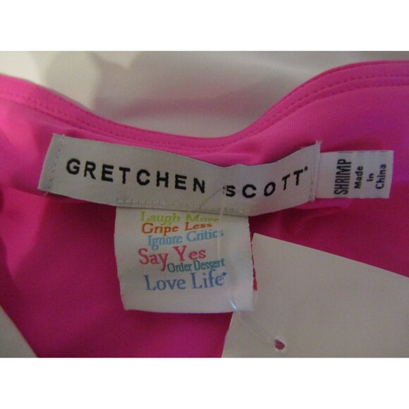 Gretchen Scott V Neck Tee NWT White Second Skin Top Blouse Retail $109 Size XXS - Picture 7 of 9